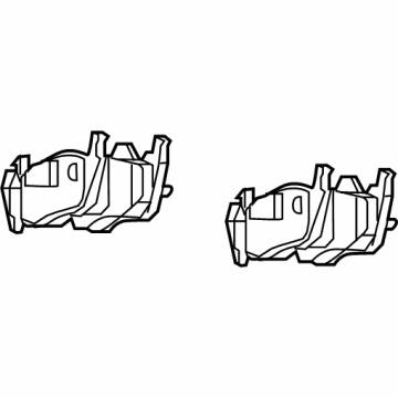 OEM Jeep Grand Cherokee L REAR DISC BRAKE - 68541333AA