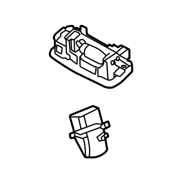 OEM 2022 Hyundai Tucson LAMP ASSY-VANITY,RH - 92896-L1000-NNB