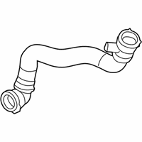 OEM 2007 BMW Z4 Upper Radiator Coolant Hose - 17-12-7-537-717