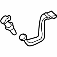 OEM 2001 Acura RL Pipe, Suction - 80321-SZ3-A01