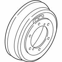 OEM 1999 Infiniti QX4 Drum-Brake, Rr_ - 43206-VM30B