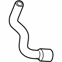 OEM 2009 Honda Civic Hose B, Water (Lower) - 19504-RMX-000