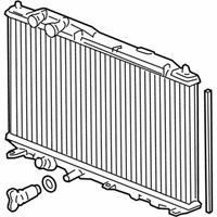 OEM Honda Civic Radiator (Denso) - 19010-RRH-901