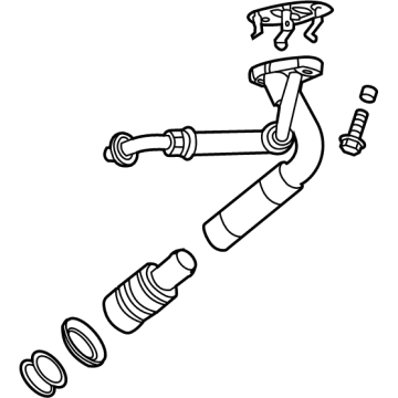 OEM Cadillac Oil Tube - 12671332