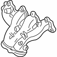 OEM 1998 Acura Integra Manifold Assembly, Exhaust - 18100-P73-A00