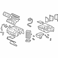OEM 1999 Acura Integra Heater Unit - 79100-ST7-A01