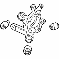 OEM 2015 Hyundai Genesis Coupe Carrier Assembly-Rear Axle, LH - 52710-2M000