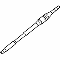 OEM 2013 Lexus IS F Shaft Assembly, Steering - 45210-22291