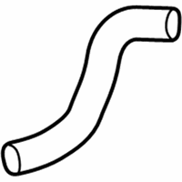 OEM 2018 Toyota RAV4 Lower Hose - 16572-36160