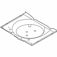 OEM 2014 Nissan Rogue Floor - Rear, Rear - 74514-4BA0A