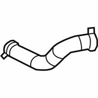 OEM Jeep Liberty Hose-Radiator Inlet - 55037947AE