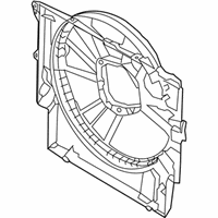 OEM BMW 335i xDrive Fan Shroud - 17-42-7-604-021