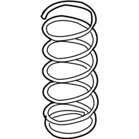 OEM Infiniti Rear Suspension Spring - 55020-1NC5A