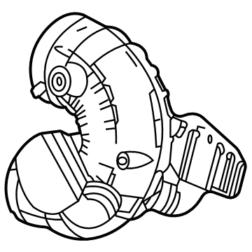 OEM 2022 Acura MDX SET, AIR FLOW TUBE - 17223-61A-A00