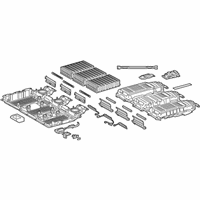 OEM 2017 Toyota Highlander Battery Assembly - G9510-48120