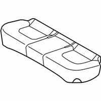 OEM 2013 Hyundai Tucson Cushion Assembly-Rear Seat - 89100-2S400-TMC