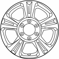 OEM 2016 Toyota Tacoma Wheel, Alloy - 42611-04170