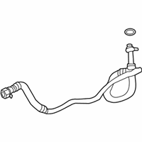 OEM 2015 BMW 535i xDrive Oil Cooling Pipe Outlet - 17-22-7-583-184