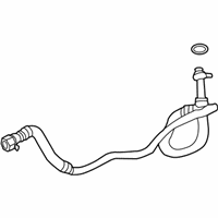 OEM BMW 640i xDrive Oil Cooling Pipe Outlet - 17-22-7-583-184