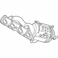 OEM 2018 Kia Rio Exhaust Manifold Catalytic Assembly - 285002BSNA