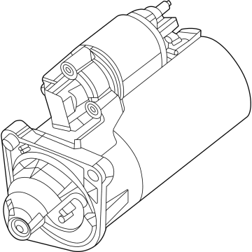 OEM 2020 Jeep Wrangler Engine Starter - 56029667AC