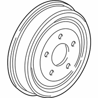 OEM 2005 Saturn Vue Drum Asm, Rear Brake - 10306594