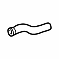 OEM 2000 Acura NSX Hose, Water (Upper) (White Painted) - 19501-PR7-A01