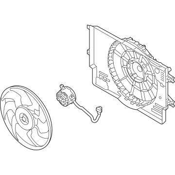 OEM Hyundai BLOWER ASSY - 25380-BY100