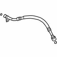 OEM 2007 Chevrolet Cobalt Upper Pressure Hose - 25833008