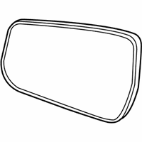 OEM Chevrolet Malibu Limited Mirror Glass - 23177422