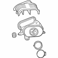 OEM 2009 Hummer H2 Cleaner Asm, Air - 19153610