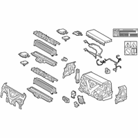 OEM Lexus BATTERY ASSY, HV SUP - G9510-11013