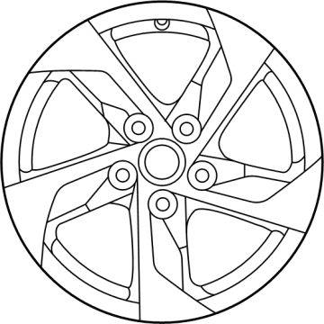 OEM 2022 Kia K5 Wheel Assembly-Aluminium - 52910L3110