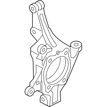 OEM 2021 Kia Sorento KNUCKLE-Front Axle, L - 51710P2000