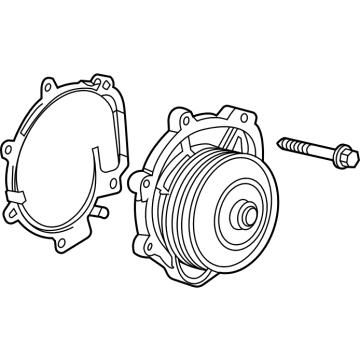 OEM Chevrolet Suburban Water Pump - 12713806