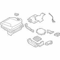 OEM Infiniti M45 Cushion Assy-Front Seat - 87300-CS015