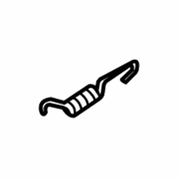 OEM 2012 Kia Forte Koup Spring-Shoe Return - 582681G300DS