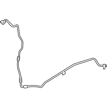 OEM 2022 BMW X5 SUCTION LINE, UNDERFLOOR - 64-53-9-354-579