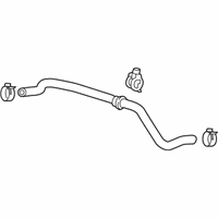 OEM 2012 Honda Civic Tube Assy., Master Power - 46402-TR7-A01