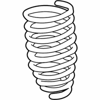 OEM 2005 Pontiac Vibe Rear Spring - 88970154