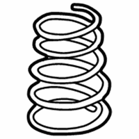 OEM 2003 Lexus ES300 Spring, Coil, Rear - 48231-33500