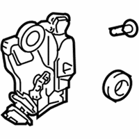 OEM Toyota Tundra Lock Assembly - 69310-0C020