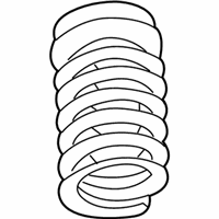 OEM 2002 Lincoln Blackwood Coil Spring - 2C6Z-5310-AA