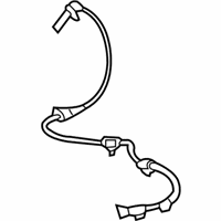 OEM Cadillac XT4 Front Speed Sensor - 84452518