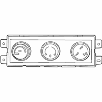 OEM 2012 Dodge Grand Caravan Air Conditioning And Heater Auxiliary Control Switch - 55111313AC