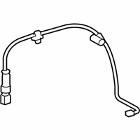 OEM 2013 Lexus LS460 Wire Assy, Pad Wear Indicator, Front RH - 47770-50110