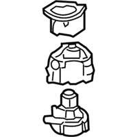 OEM 2000 Cadillac Seville Pump Asm-Secondary Air Injection (W/ Bracket) - 25770944