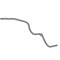 OEM 2015 BMW M6 Rear Bowden Cable - 51-23-7-255-801