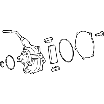 OEM 2018 Lexus RX350 Pump Assembly, Vacuum - 29300-31011