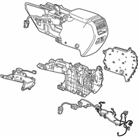 OEM 2019 Cadillac XT5 Console Assembly - 84417001